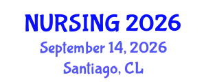 Nursing Conference (NURSING) September 14, 2026 - Santiago, Chile