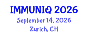 Immunology Conference (IMMUNIQ) September 14, 2026 - Zurich, Switzerland