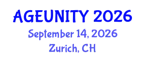 Geriatrics Conference (AGEUNITY) September 14, 2026 - Zurich, Switzerland