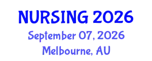 Nursing Conference (NURSING) September 07, 2026 - Melbourne, Australia