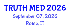 Forensic Medicine Conference (TRUTH MED) September 07, 2026 - Rome, Italy