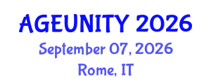 Geriatrics Conference (AGEUNITY) September 07, 2026 - Rome, Italy
