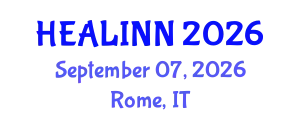 Internal Medicine Conference (HEALINN) September 07, 2026 - Rome, Italy