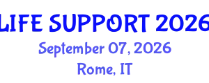 Critical Care Medicine Conference (LIFE SUPPORT) September 07, 2026 - Rome, Italy