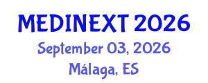 Frontiers in Medicine and Health Care Conference (MEDINEXT) September 03, 2026 - Málaga, Spain