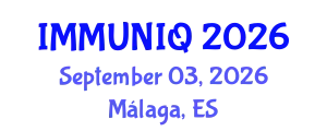 Immunology Conference (IMMUNIQ) September 03, 2026 - Málaga, Spain