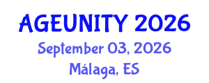 Geriatrics Conference (AGEUNITY) September 03, 2026 - Málaga, Spain