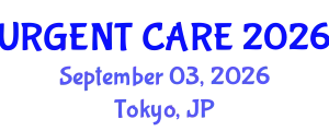 Emergency Medicine Conference (URGENT CARE) September 03, 2026 - Tokyo, Japan