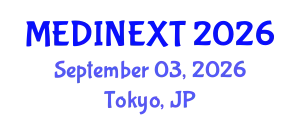 Frontiers in Medicine and Health Care Conference (MEDINEXT) September 03, 2026 - Tokyo, Japan