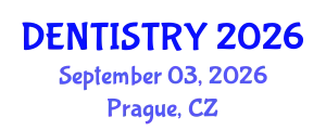 Dentistry Conference (DENTISTRY) September 03, 2026 - Prague, Czechia