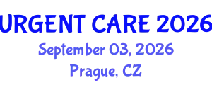 Emergency Medicine Conference (URGENT CARE) September 03, 2026 - Prague, Czechia