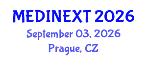 Frontiers in Medicine and Health Care Conference (MEDINEXT) September 03, 2026 - Prague, Czechia