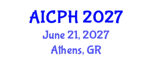 Annual International Conference on Public Health June 21, 2027 - Athens, Greece