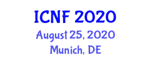International Conference on Nutritional Health and Food Science and Technology (ICNF) August 25, 2020 - Munich, Germany