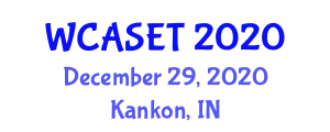 World Conference on Applied Science, Engineering and Technology (WCASET) December 29, 2020 - Kankon, India