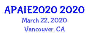The Asia-Pacific Association for International Education APAIE 2020 (APAIE2020) March 22, 2020 - Vancouver, Canada
