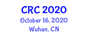 International Conference on Control, Robotics and Cybernetics (CRC) October 16, 2020 - Wuhan, China